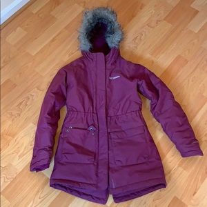Columbia Brand winter coat for girl size M